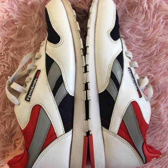 Reebok Classics men’s Leather Colour Block Trainers, 5 men’s main image 12